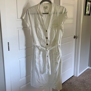 Banana Republic Factory Linen/Cotton Dress